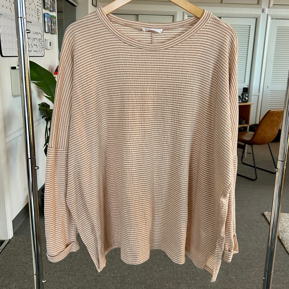 CJLA Evelyn Ribbed Pullover
